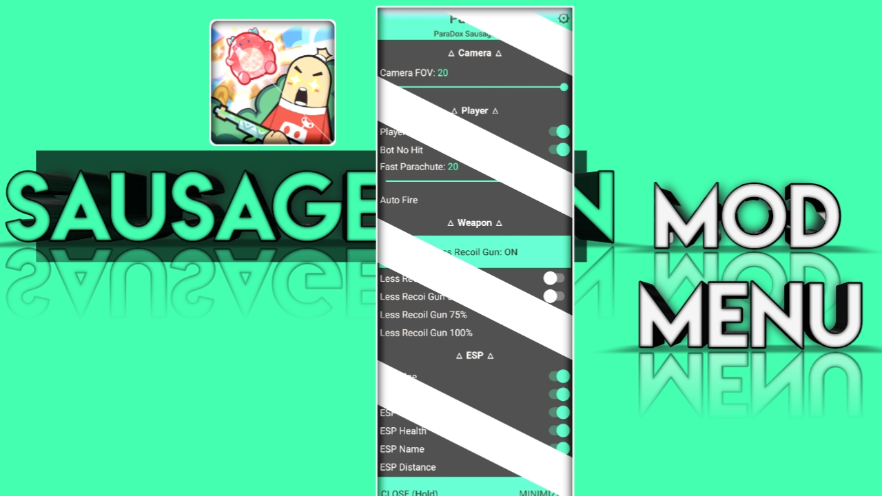 SAUSAGE MAN 23.60 MOD MENU FREE