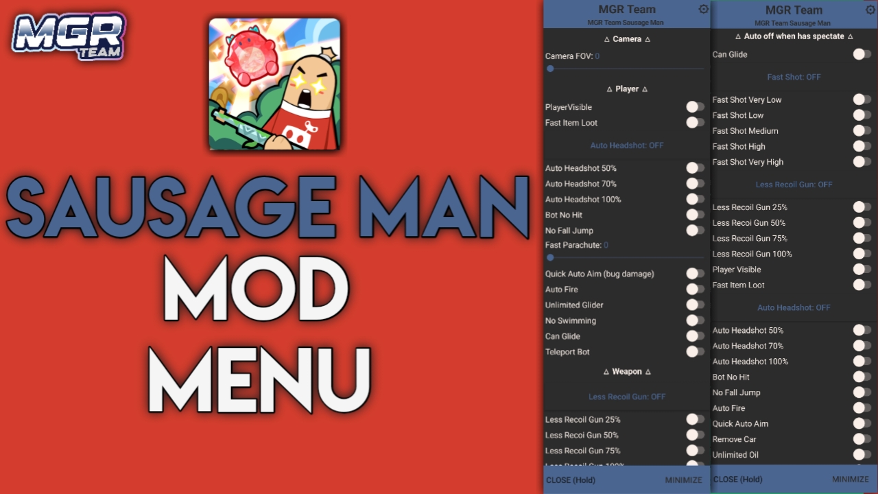 SAUSAGE MAN 22.60 MOD MENU VIP